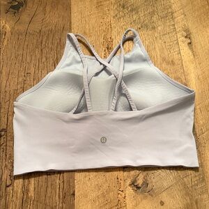 lululemon athletica Soft Blue Sports Bra